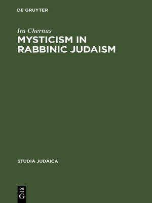 cover image of Mysticism in Rabbinic Judaism